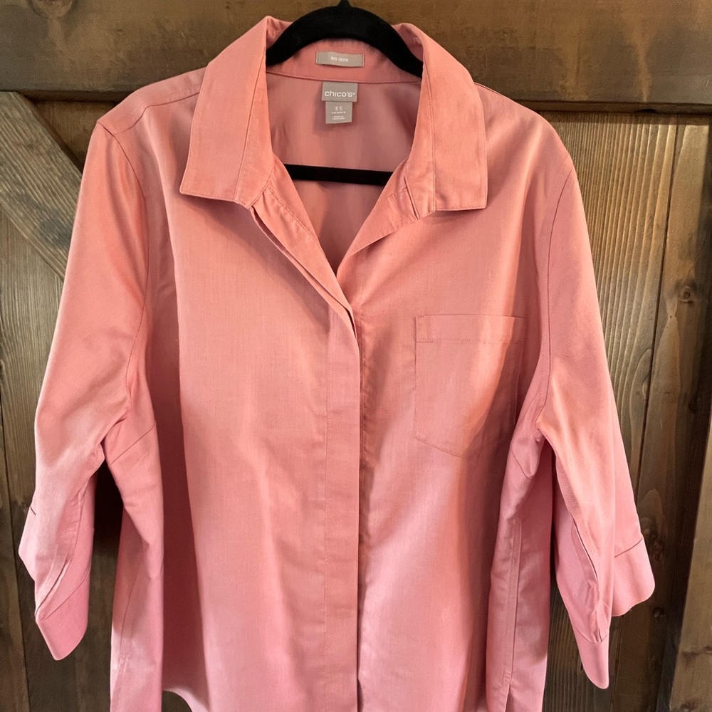 Chico's Pink Blouse